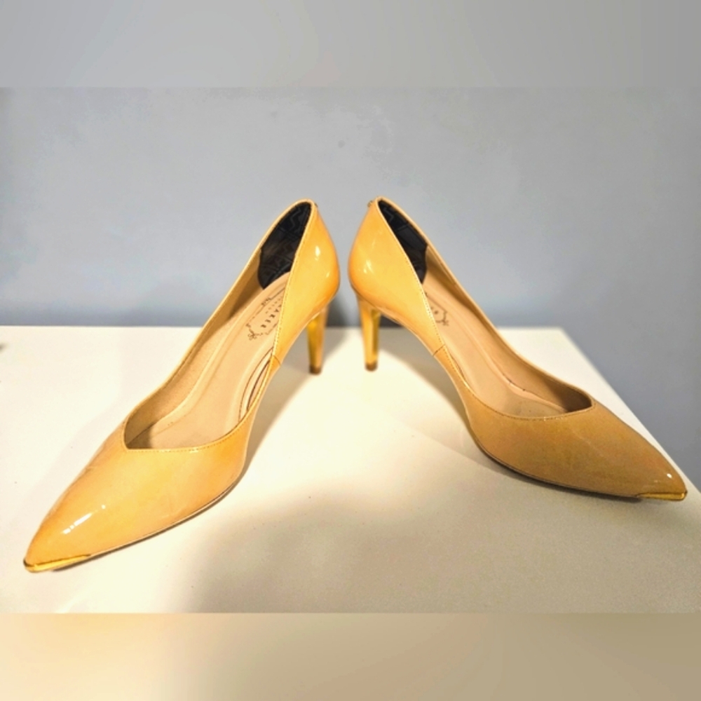 Ted Baker Women's Tan Patent Leather Shoes